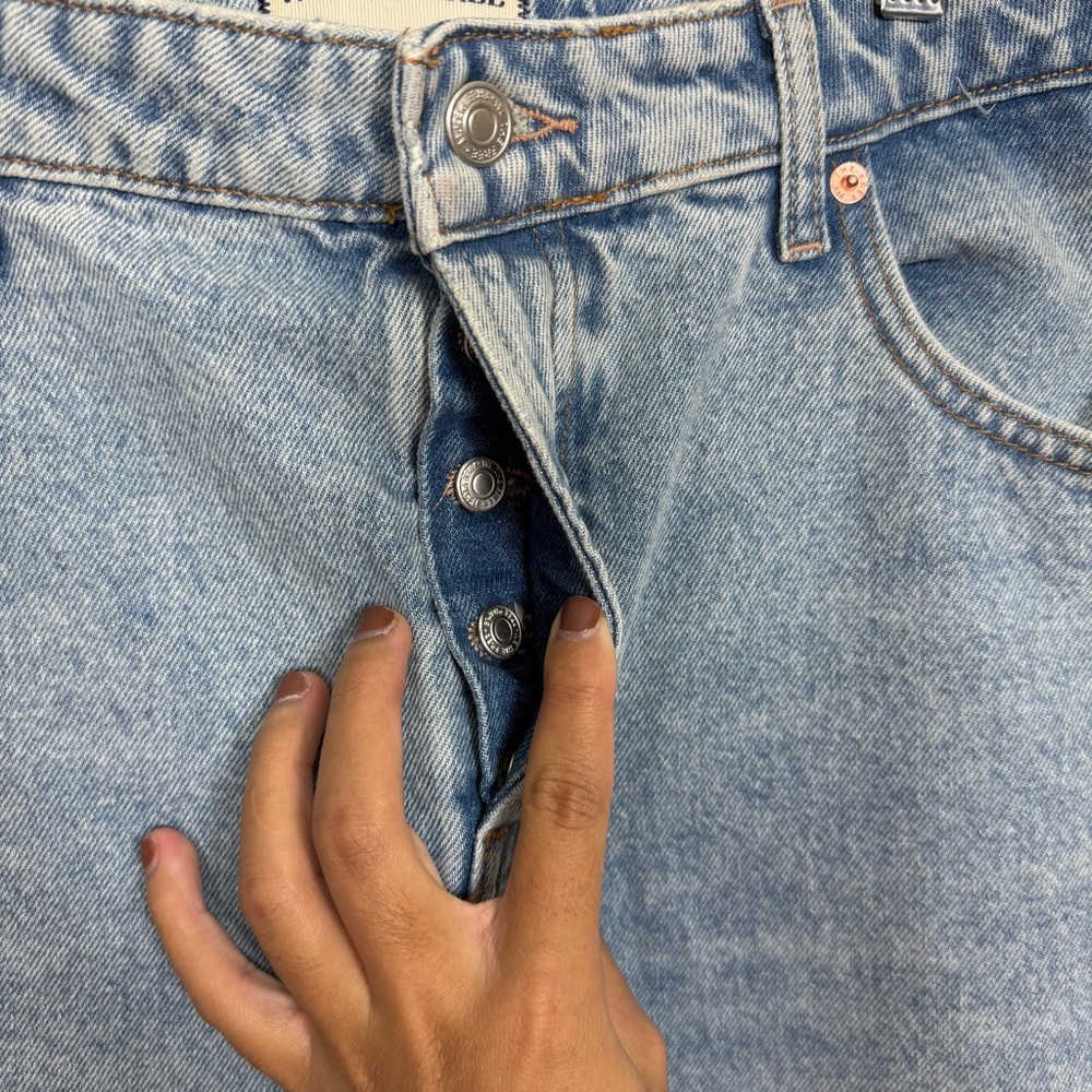 We The Free Deep Trance Dropped Boyfriend Jeans Size 31 NWOT - Picture 3 of 7